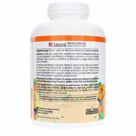 C-500 Mg Natural Fruit Chew, NF